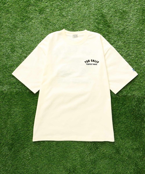 The Endless Summer(エンドレスサマー)の「TES VINTAGE CAR EMB BIG T-SHIRT / ビッグシルエットTシャツ(Tシャツ/カットソー・メンズ・ブラック/ホワイト/ベージュ系その他4/ネイビー・SMALL/MEDIUM/LARGE/X-LARGE)」の9枚目の写真