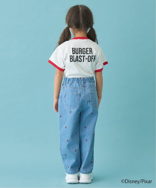 b・ROOM（ビールーム）の「【PIXAR】【カイテキ天竺】エイリアン/フードアソートTシャツ（Tシャツ/カットソー・キッズ・ダークグリーン/ブラック/レッド・140cm/120cm/100cm/110cm/130cm）」の5枚目の写真