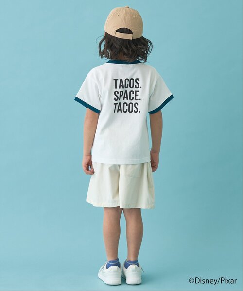 b・ROOM（ビールーム）の「【PIXAR】【カイテキ天竺】エイリアン/フードアソートTシャツ（Tシャツ/カットソー・キッズ・ダークグリーン/ブラック/レッド・140cm/120cm/100cm/110cm/130cm）」の11枚目の写真