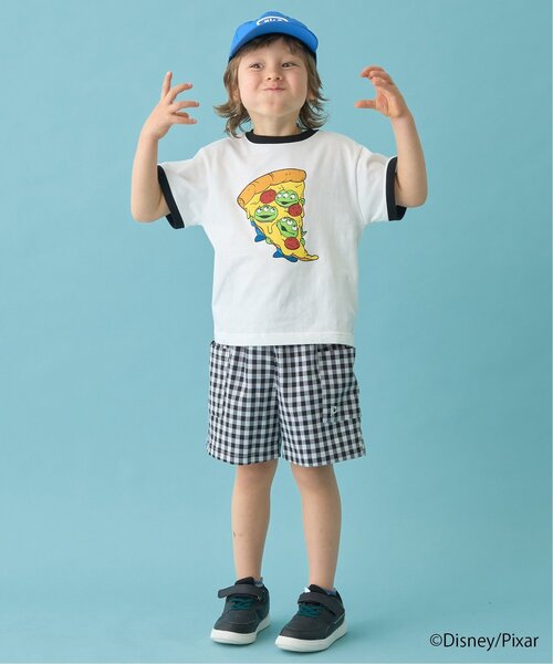 b・ROOM（ビールーム）の「【PIXAR】【カイテキ天竺】エイリアン/フードアソートTシャツ（Tシャツ/カットソー・キッズ・ダークグリーン/ブラック/レッド・140cm/120cm/100cm/110cm/130cm）」の14枚目の写真