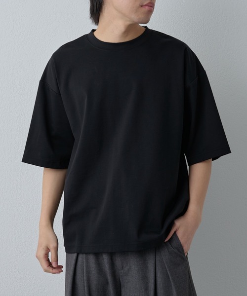 COLONY 2139(コロニートゥーワンスリーナイン)の「フェードコットンボックスT(Tシャツ/カットソー・メンズ・ホワイト/チャコールグレー/ブラック・MEDIUM/LARGE)」の21枚目の写真