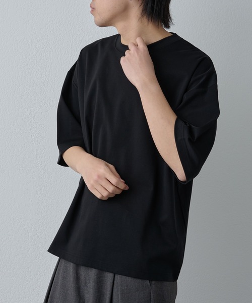 COLONY 2139(コロニートゥーワンスリーナイン)の「フェードコットンボックスT(Tシャツ/カットソー・メンズ・ホワイト/チャコールグレー/ブラック・MEDIUM/LARGE)」の22枚目の写真