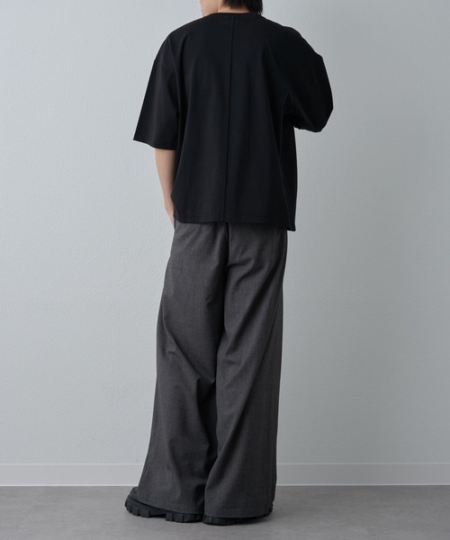 COLONY 2139(コロニートゥーワンスリーナイン)の「フェードコットンボックスT(Tシャツ/カットソー・メンズ・ホワイト/チャコールグレー/ブラック・MEDIUM/LARGE)」の5枚目の写真