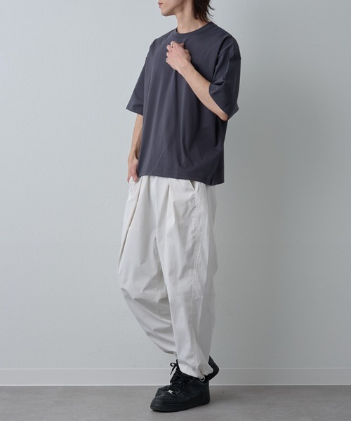 COLONY 2139(コロニートゥーワンスリーナイン)の「フェードコットンボックスT(Tシャツ/カットソー・メンズ・ホワイト/チャコールグレー/ブラック・MEDIUM/LARGE)」の8枚目の写真