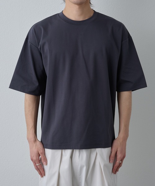 COLONY 2139(コロニートゥーワンスリーナイン)の「フェードコットンボックスT(Tシャツ/カットソー・メンズ・ホワイト/チャコールグレー/ブラック・MEDIUM/LARGE)」の11枚目の写真