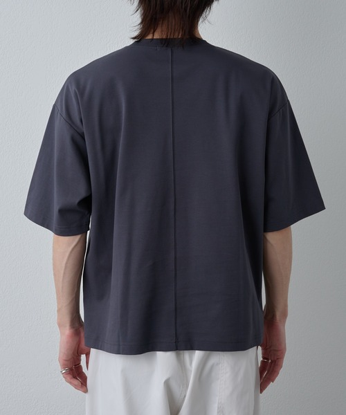 COLONY 2139(コロニートゥーワンスリーナイン)の「フェードコットンボックスT(Tシャツ/カットソー・メンズ・ホワイト/チャコールグレー/ブラック・MEDIUM/LARGE)」の13枚目の写真