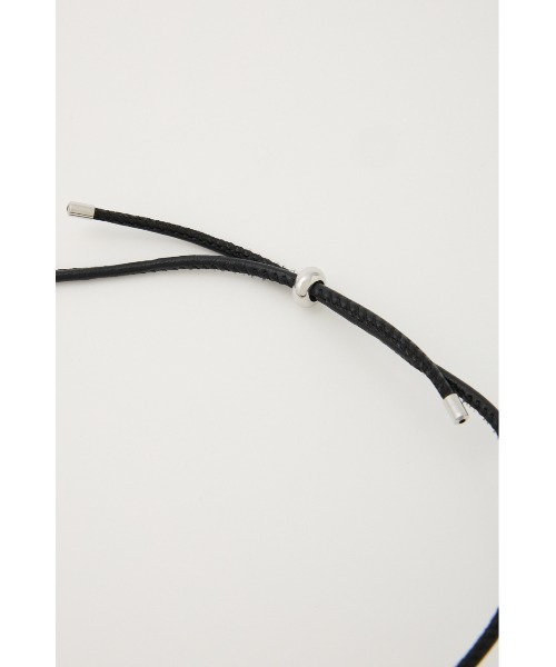 SLY（スライ）の「CIRCULAR BARBELL BIG N/C サーキュラー バーベル ビッグ ネックレス（ネックレス・レディース・シルバー・FREE）」の4枚目の写真