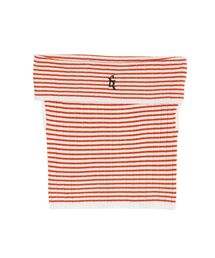 CALNAMUR | BOEDER OFFSHOULDER KNIT PO/ボーダーオフショルダーニットプルオーバー(ニット/セーター)