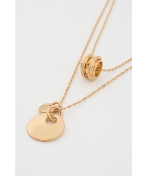 LAGUA GEM（ラグアジェム）の「LOOP CHARM SET ネックレス（ネックレス・レディース・シルバー/ゴールド・FREE）」の7枚目の写真