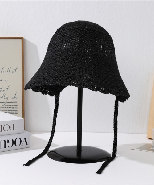 LAC-VERT（ラック・ヴェール）の「デザインレースハット（ハット・レディース・ブラック/ホワイト/ベージュ・FREE）」の18枚目の写真