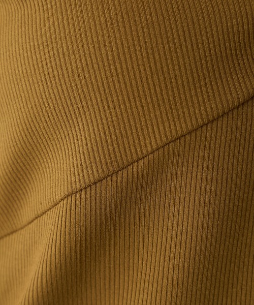 forksy.（フォルクシー）の「【forksy.】メロウフリル リブタンクトップ（タンクトップ・レディース・マスタード/ダークグレー/ブラウン/ブラック・FREE）」の21枚目の写真