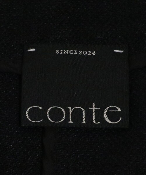 conte＞ツイード ノースリーブベスト（テーラードジャケット