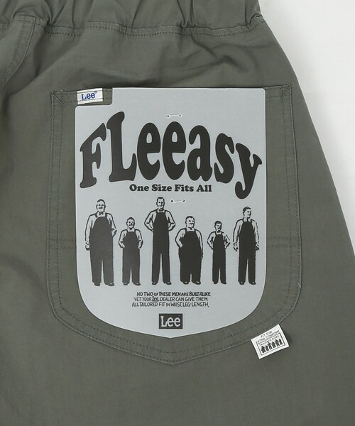 Lee(リー)の「【Lee】XS~XXLまでこれ一本でカバー フリーサイズ リラックスワイドパンツ FLeeasy/フリージー LM5806(デニムパンツ・メンズ・ブラック/カーキ/ダークネイビー/ホワイト/インディゴブルー/ベージュ/ストライプ・フリー)」の17枚目の写真
