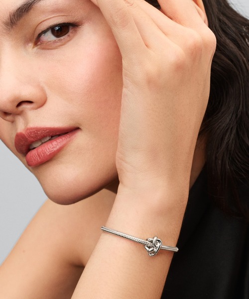 インフィニティ ノット シルバー チャーム（チャーム）｜Pandora