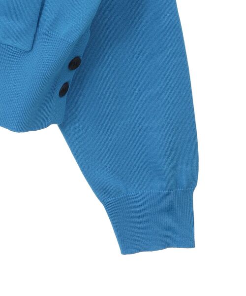 Green　Parks（グリーンパークス）の「ポケット付コンパクトカーディガン（カーディガン/ボレロ・レディース・ライトグレー/ブルー/オレンジ/ダークグレー/ベージュ・FREE）」の13枚目の写真