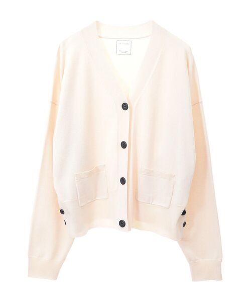 Green　Parks（グリーンパークス）の「ポケット付コンパクトカーディガン（カーディガン/ボレロ・レディース・ライトグレー/ブルー/オレンジ/ダークグレー/ベージュ・FREE）」の18枚目の写真