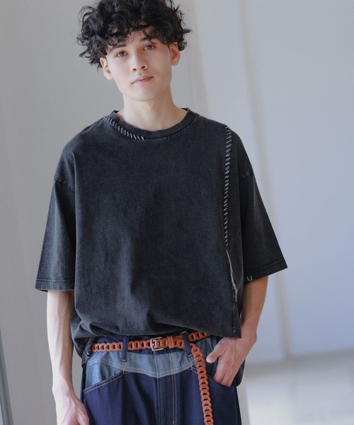 niko and...（ニコアンド）の「レザーロングチェーンベルト（ベルト・メンズ・ブラック/ブラウン・FREE）」の8枚目の写真