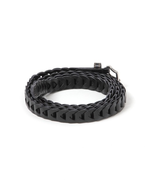 niko and...（ニコアンド）の「レザーロングチェーンベルト（ベルト・メンズ・ブラック/ブラウン・FREE）」の14枚目の写真