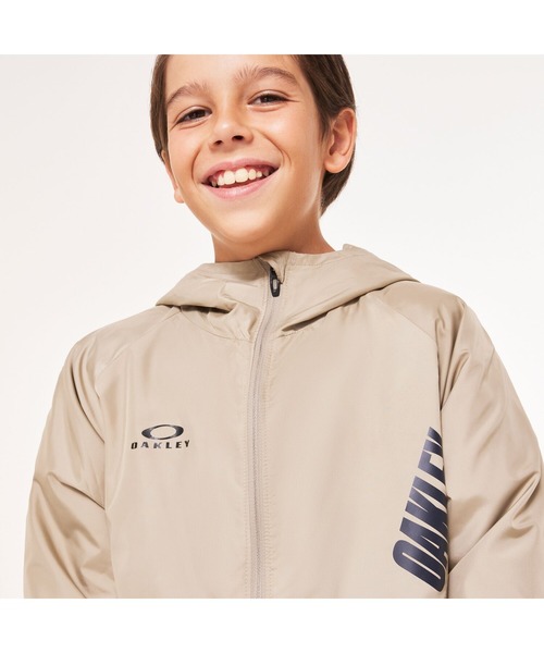 OAKLEY(オークリー)の「オークリ― Ytr Wind Mesh Jacket 8.0 / JACKET ジャケット/キッズ・ユース /OAKLEY(ブルゾン・キッズ・サンドベージュ/ブラック・M/S/L/XS)」の2枚目の写真