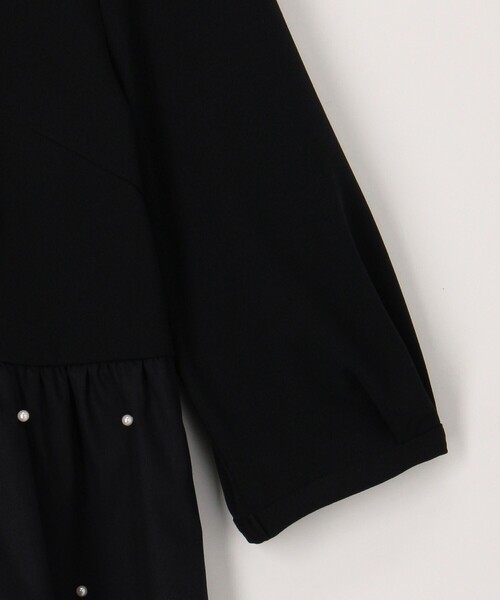 MICO COULIER（ミコクリエ）の「パールスタッズブラウス（シャツ/ブラウス・レディース・オフホワイト/ブラック・38）」の9枚目の写真