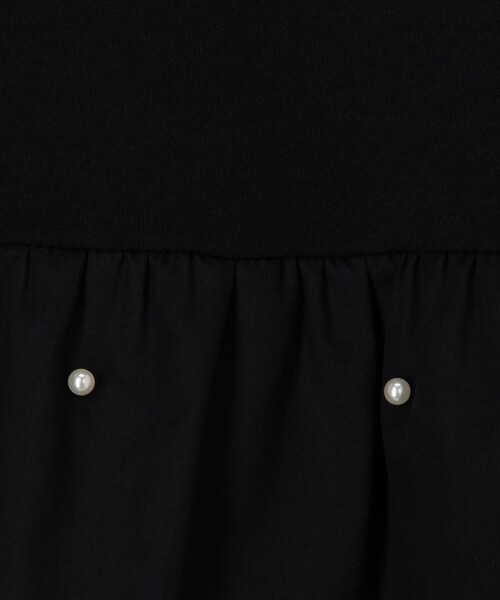 MICO COULIER（ミコクリエ）の「パールスタッズブラウス（シャツ/ブラウス・レディース・オフホワイト/ブラック・38）」の14枚目の写真