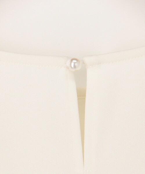 MICO COULIER（ミコクリエ）の「パールスタッズブラウス（シャツ/ブラウス・レディース・オフホワイト/ブラック・38）」の21枚目の写真