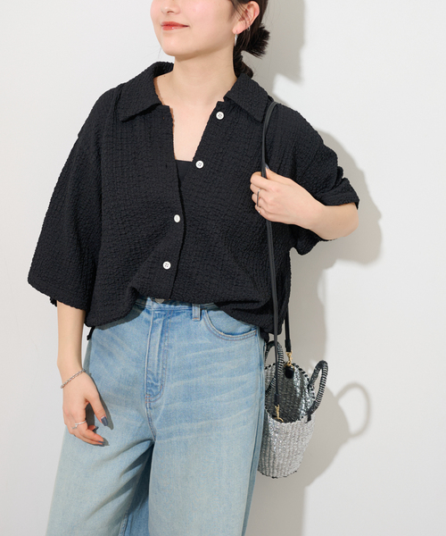 【新品】JOURNAL STANDARD relume ポコジャガードシャツ ポコジャガードシャツ（シャツ/ブラウス）｜JOURNAL STANDARD