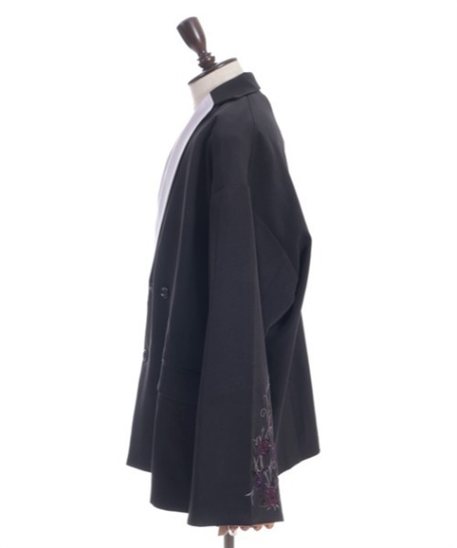 AXES-X（アクシーズエックス）の「襟切替ローズ刺繍ジャケット