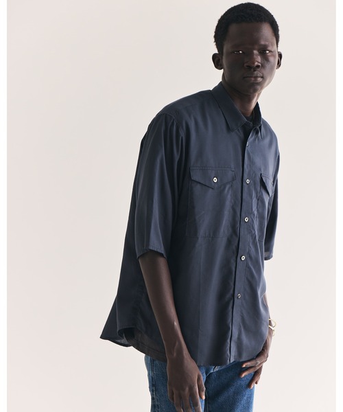 FACTOTUM ファクトタム 日本製 ギンガムチェック柄 長袖 コットンシャツ 48 レッド メンズ 古着 2025年 ファクトタム　FACTOTUM　ドレスシャツ