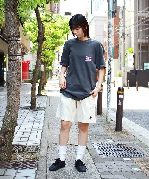 MELLOW(メロー)の「ME FLOWER SS TEE(Tシャツ/カットソー・メンズ・ホワイト/ブラック/ブルー・M/L/XL)」の6枚目の写真
