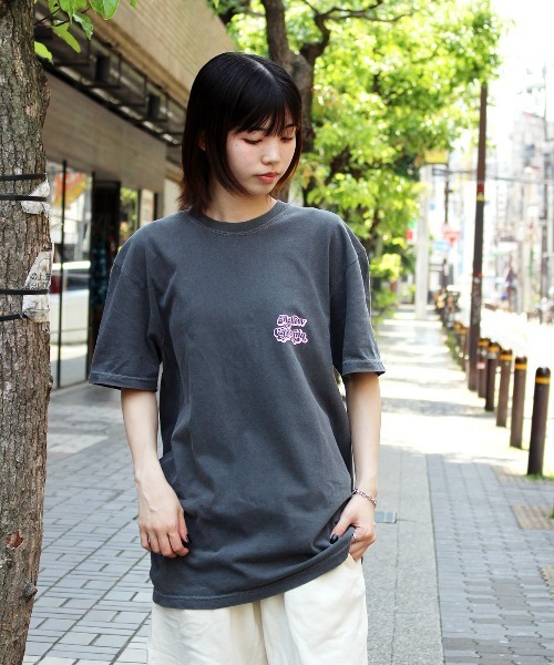 MELLOW(メロー)の「ME FLOWER SS TEE(Tシャツ/カットソー・メンズ・ホワイト/ブラック/ブルー・M/L/XL)」の8枚目の写真