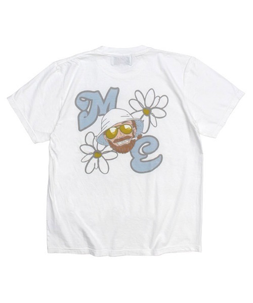 MELLOW(メロー)の「ME FLOWER SS TEE(Tシャツ/カットソー・メンズ・ホワイト/ブラック/ブルー・M/L/XL)」の11枚目の写真