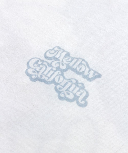 MELLOW(メロー)の「ME FLOWER SS TEE(Tシャツ/カットソー・メンズ・ホワイト/ブラック/ブルー・M/L/XL)」の13枚目の写真