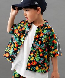 BREEZE | 【B NEW JACK/ジュニア対応】サイドライン総柄シャツ_90～160cm展開(シャツ/ブラウス)