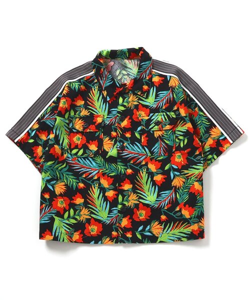 BREEZE(ブリーズ)の「【B NEW JACK/ジュニア対応】サイドライン総柄半袖シャツ_90~160cm展開(シャツ/ブラウス・キッズ・オフホワイト/ブラック/パープル・90/100/110/120/130/140/150/160)」の13枚目の写真