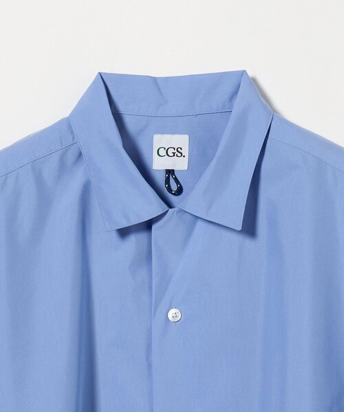 BY GLADIAN オープンカラーシャツ STEVEN ALAN シャツ 「Steven Alan」 CL クレープ オープン