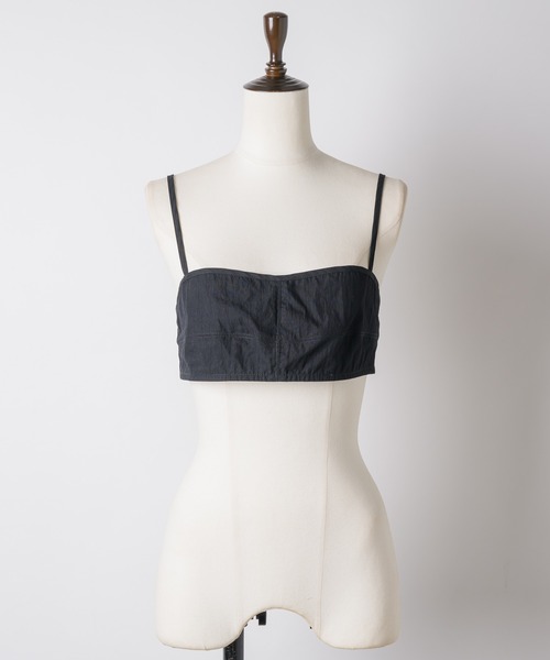 back point layered bustier / バックポイントレイヤード