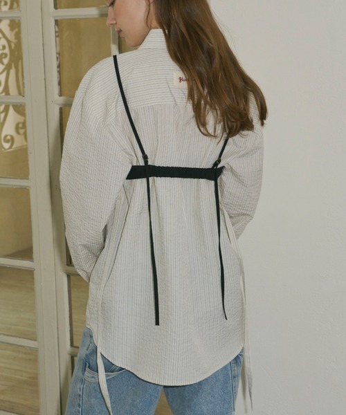 セール】back point layered bustier / バックポイント