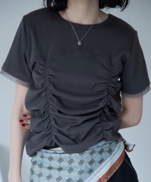 VACANCY | シャーリングトップス(Tシャツ/カットソー)