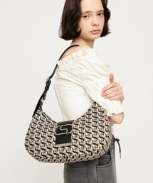 SLY | S BADGE BUCKLE BELTED BAG エス バッジ バックル ベルティド バッグ(ハンドバッグ)