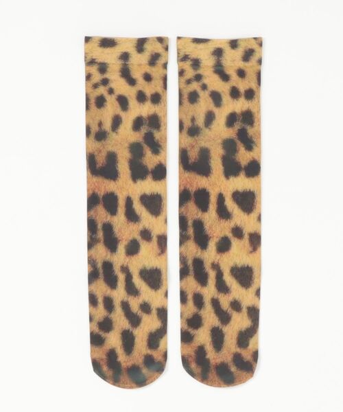セール】【 IMARI / イマリ 】 レオパード ハイソックス（ソックス
