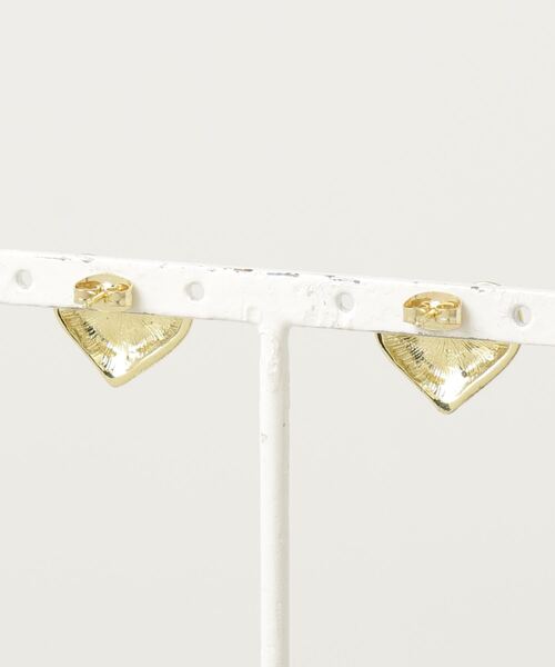 paravion（パラビオン）の「ハートピアス（Tシャツ/カットソー・レディース・ゴールド/シルバー・FREE）」の6枚目の写真