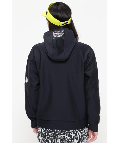 PEARLY GATES】カルフワダンボールニット プルオーバーフーディ