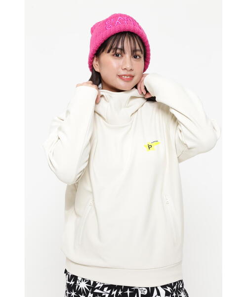 PEARLY GATES】カルフワダンボールニット プルオーバーフーディ