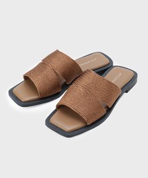 OPAQUE.CLIP | メタルコードミュールサンダル(サンダル)