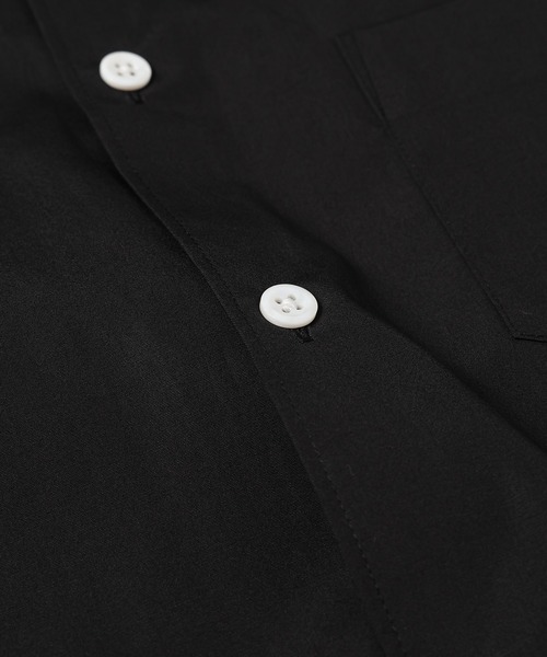 DIGAWEL（ディガウェル）の「S/S Shirt (generic) ④ broadcloth（シャツ/ブラウス・メンズ・ホワイト/ブラック/ライラック・2）」の5枚目の写真
