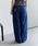 haekinNj́ulow waist  wide denim pants/[EGXgfjChpcifjpcjvblCr[