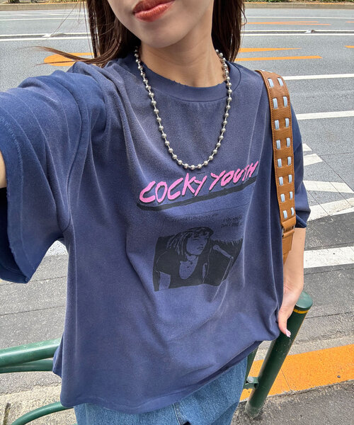 RePRODUCTION LABEL（リプロダクションレーベル）の「【RePRODUCTION LABEL / リプロダクションレーベル】アソートヴィンテージフェードTEE（Tシャツ/カットソー・レディース・ホワイト系その他2/ブルー/インディゴブルー/ブラック/チャコールグレー/ベージュ/ホワイト/ピンク/シルバー/クリア/アイボリー/ブラック系その他/ホワイト系その他/グレー/レッド/オフホワイト/ネイビー/ダークグレー/ダークブルー/ホワイト系その他3・FREE）」の17枚目の写真