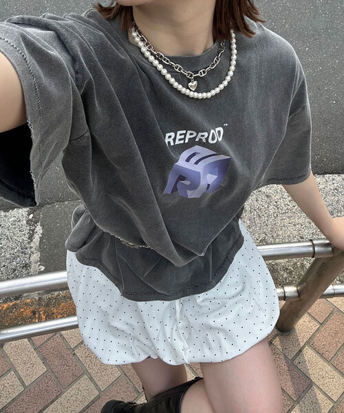 RePRODUCTION LABEL（リプロダクションレーベル）の「【RePRODUCTION LABEL / リプロダクションレーベル】アソートヴィンテージフェードTEE（Tシャツ/カットソー・レディース・ホワイト系その他2/ブルー/インディゴブルー/ブラック/チャコールグレー/ベージュ/ホワイト/ピンク/シルバー/クリア/アイボリー/ブラック系その他/ホワイト系その他/グレー/レッド/オフホワイト/ネイビー/ダークグレー/ダークブルー/ホワイト系その他3・FREE）」の11枚目の写真