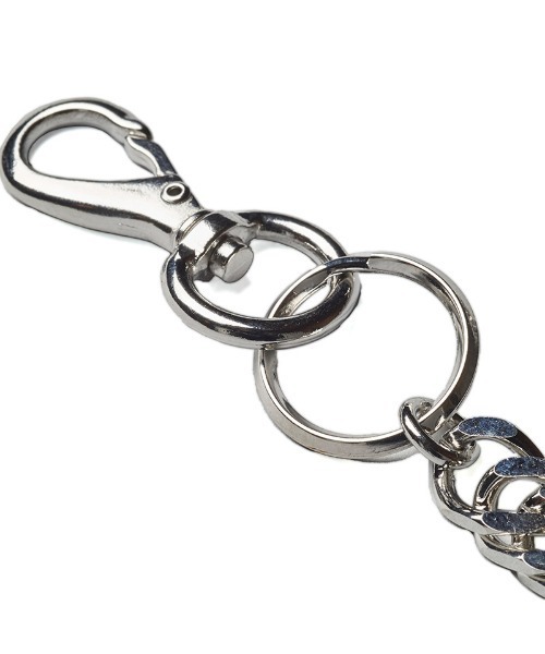 NO ID.（ノーアイディ）の「mko12892-ﾌﾗｯﾄﾘﾝｸｳｫﾚｯﾄﾁｪｰﾝ（ウォレットチェーン・メンズ・シルバー・ONE SIZE）」の15枚目の写真